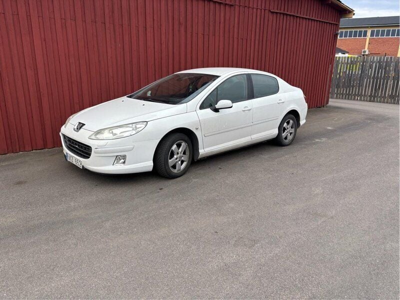Vit Begagnad 2008 Peugeot 407 Sedan | 12 000 kr (Superpris) - Bild 1/4