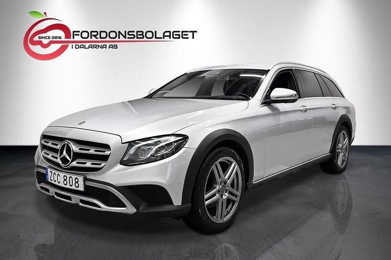 Begagnad Mercedes E220 All-Terrain 194 HK (142 kW) 2017 Silver Kombi