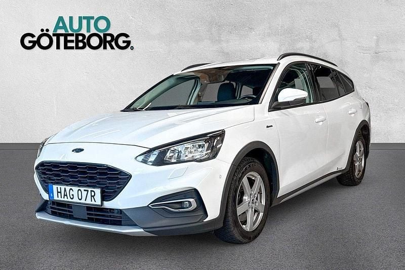 Vit Begagnad 2019 Ford Focus Active Kombi | 129 900 kr (Bra pris) - Bild 1/3
