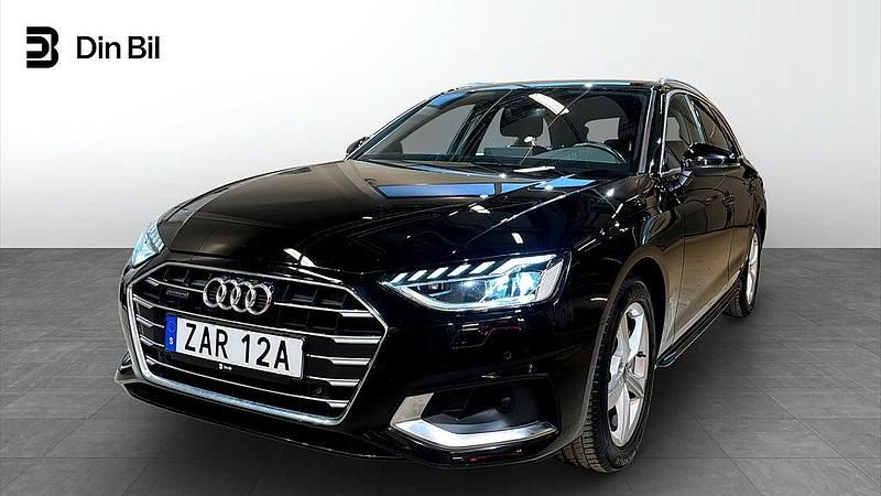 Brilliantsvart Begagnad 2019 Audi A4 Advanced Kombi | 259 900 kr (Marknadspris) - Bild 1/4