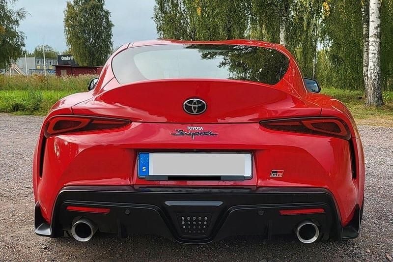 Begagnad Toyota Supra Premium 440 HK (323 kW) 2020 Röd Sportkupé