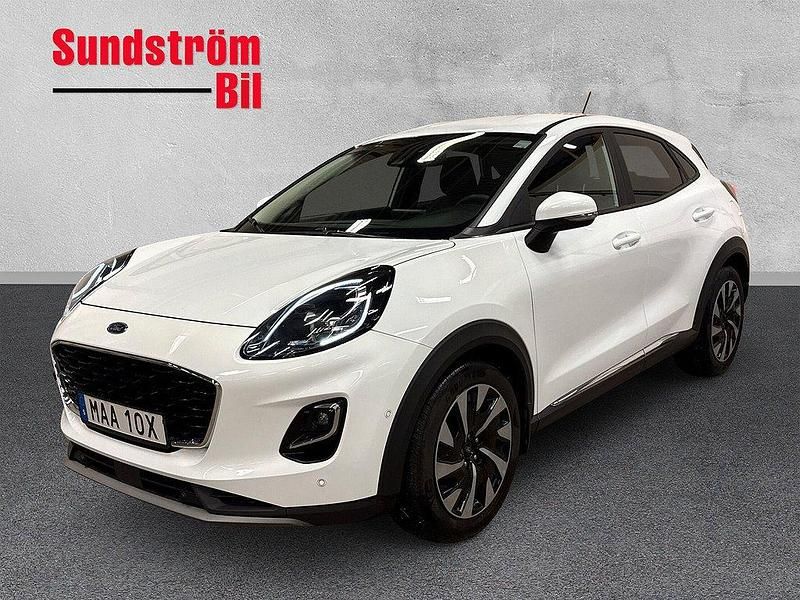 Vit Begagnad 2022 Ford Puma SUV | 177 900 kr - Bild 1/3