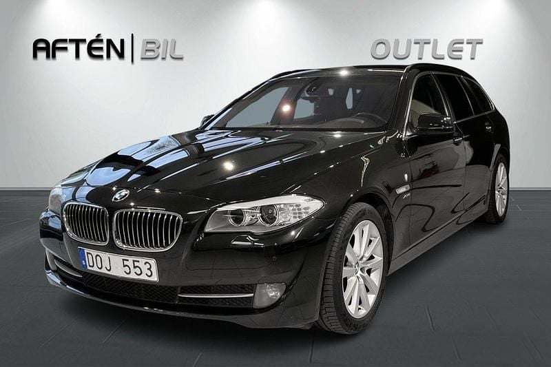 Svart Begagnad 2012 BMW 525 Kombi | 124 900 kr (Marknadspris) - Bild 1/3
