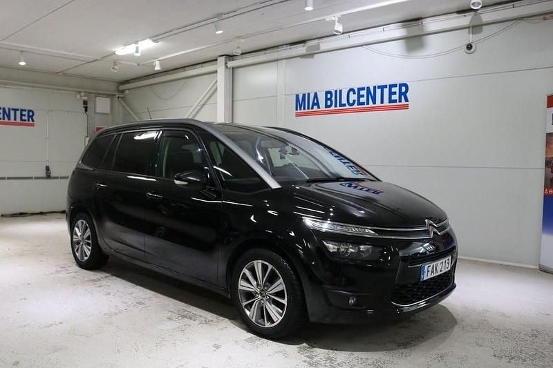 Svart Begagnad 2016 Citroën Grand C4 Picasso Minibuss | 85 000 kr - Bild 1/4