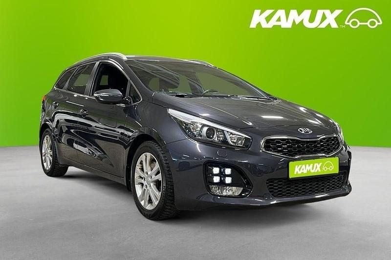 Grå Begagnad 2016 Kia Ceed Sportswagon Kombi | 154 700 kr (Dyr) - Bild 1/3