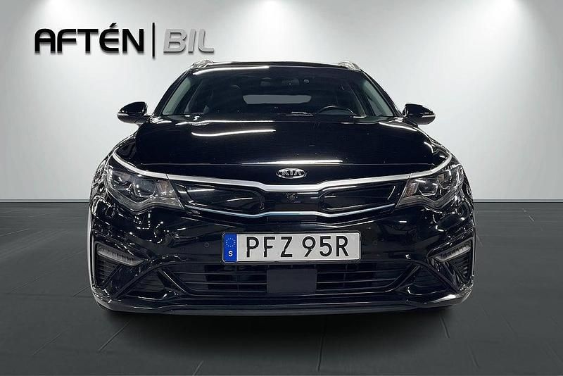 Begagnad Kia Optima Hybrid Sport 2019 Svart Sedan