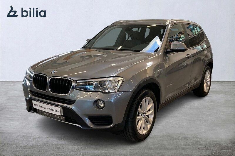 Grå Begagnad 2017 BMW X3 SUV | 235 000 kr (Marknadspris) - Bild 1/3