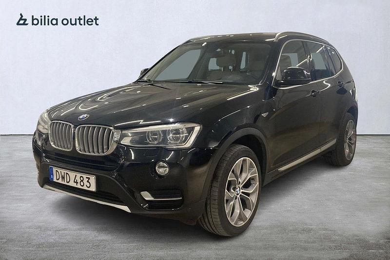 Svart Begagnad 2014 BMW X3 SUV | 170 000 kr (Lite dyr) - Bild 1/4