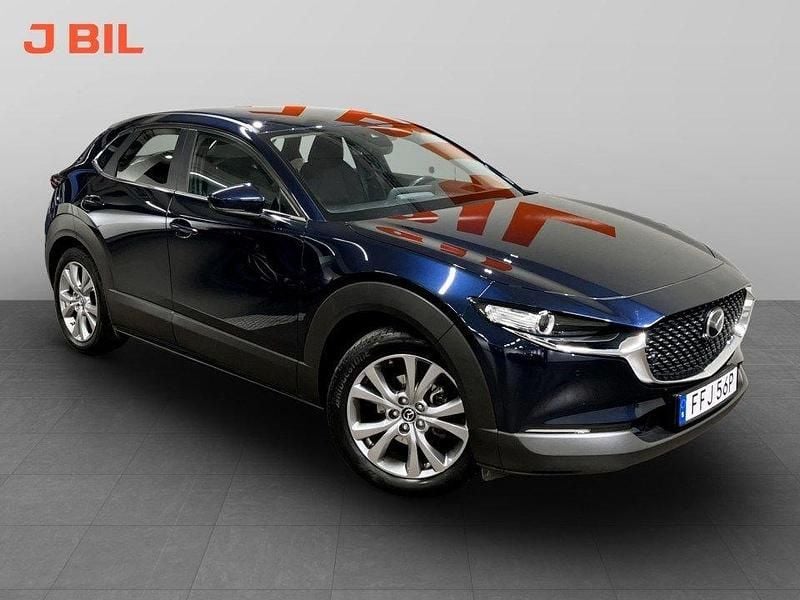 Blå Begagnad 2022 Mazda CX-30 Sky SUV | 249 900 kr (Marknadspris) - Bild 1/4
