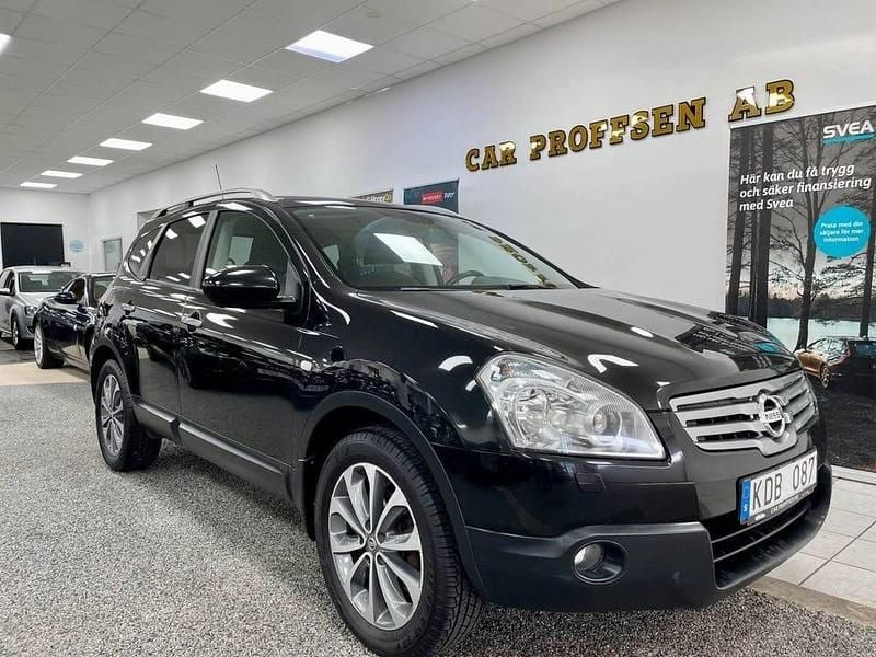Begagnad Nissan Qashqai +2 142 HK (104 kW) 2009 Svart SUV