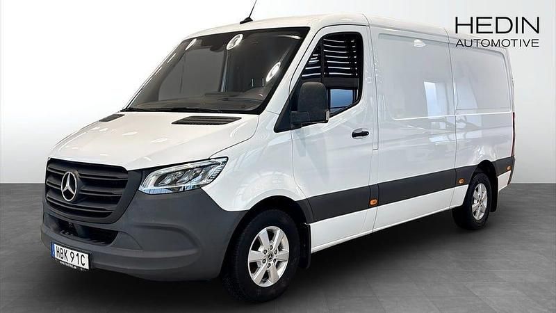 Vit Begagnad 2022 Mercedes Sprinter Van | 369 900 kr (Marknadspris) - Bild 1/4