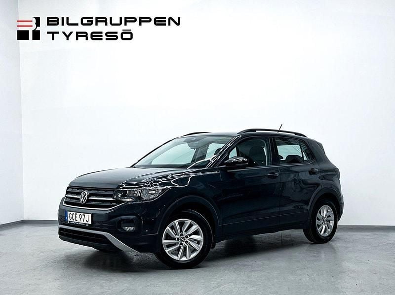 Grå Begagnad 2021 VW T-Cross SUV | 169 900 kr (Bra pris) - Bild 1/4