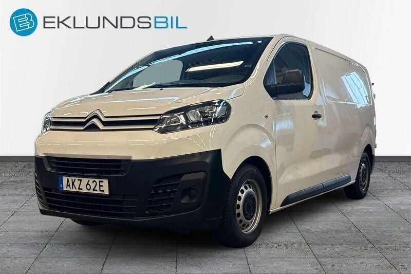 Vit Begagnad 2021 Citroën Jumpy Minibuss | 199 900 kr (Marknadspris) - Bild 1/4