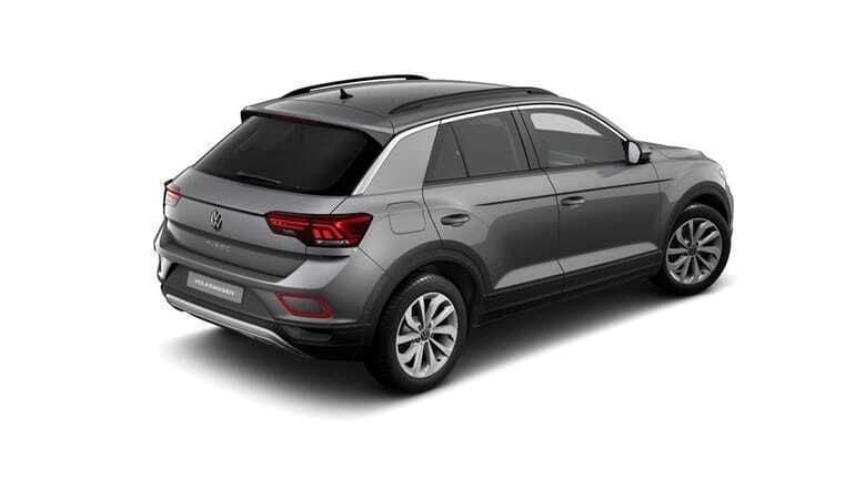 Grå Ny 2025 VW T-Roc SUV | 367 700 kr (Marknadspris) - Bild 1/1