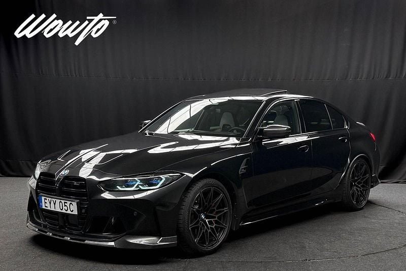 Svart Begagnad 2022 BMW M3 Competition Edition Sedan | 869 800 kr (Superpris) - Bild 1/3