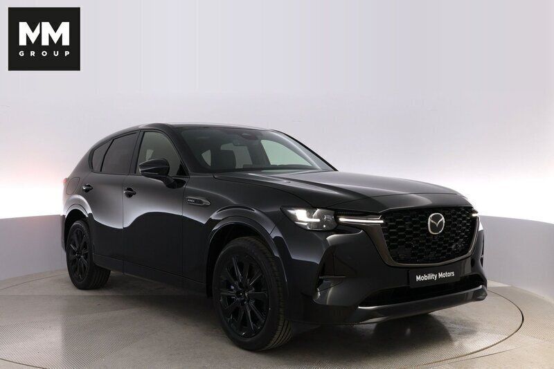 Svart (jet black) Ny 2025 Mazda CX-60 Homura-Line SUV | 585 000 kr (Marknadspris) - Bild 1/4