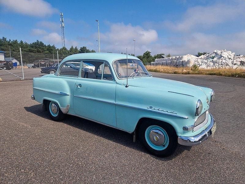 Ljusgrön Begagnad 1956 Opel Olympia Sedan | 75 900 kr - Bild 1/4