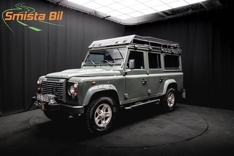 Grön Begagnad 2011 Land Rover Defender Kombi | 398 900 kr - Bild 1/3