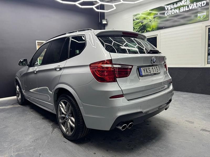 Begagnad BMW X3 M Sport 258 HK (189 kW) 2017 Silver SUV