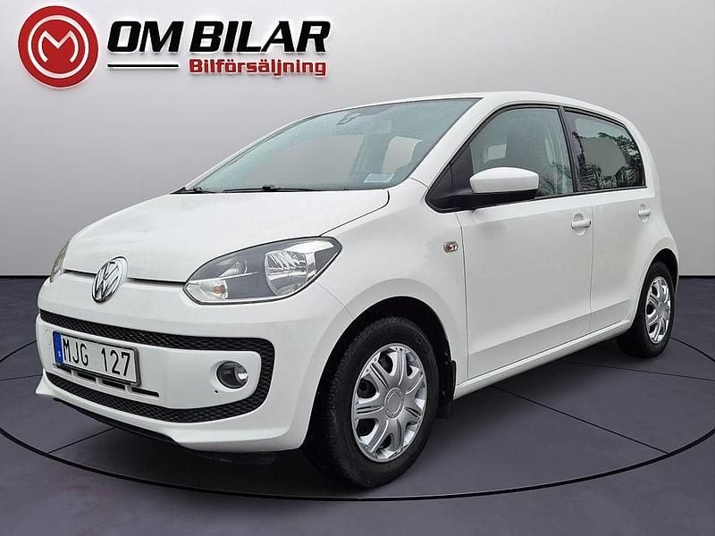 Vit Begagnad 2013 VW up! high up! Halvkombi | 48 000 kr - Bild 1/4