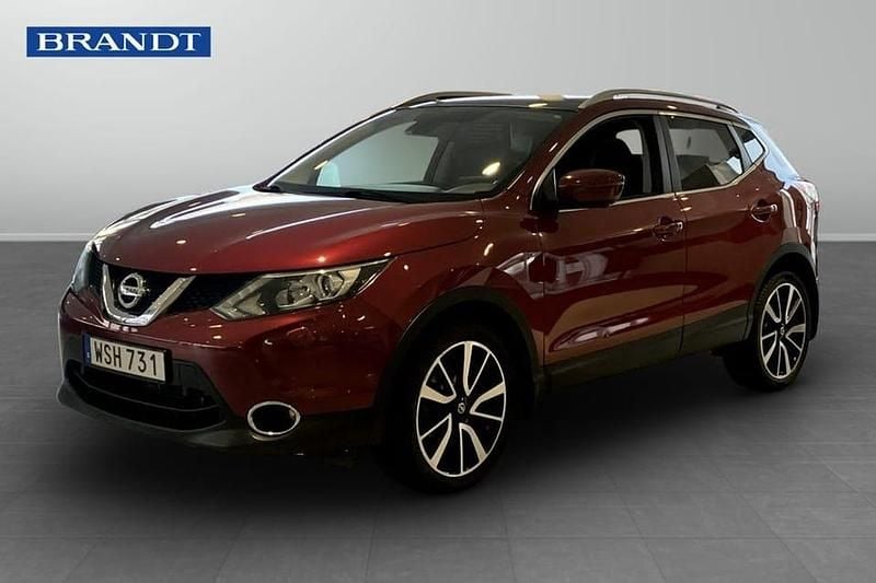 Röd Begagnad 2017 Nissan Qashqai SUV | 149 990 kr (Marknadspris) - Bild 1/4