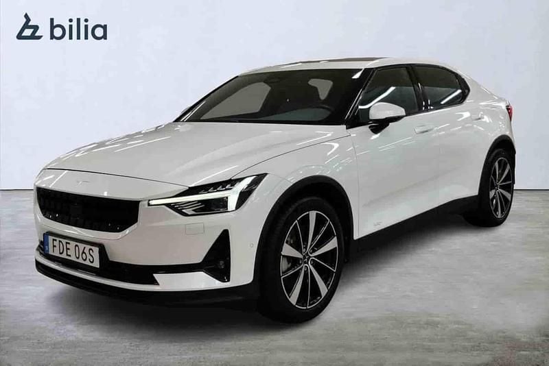 Vit Begagnad 2021 Polestar 2 Long Range Dual motor Sedan | 359 000 kr (Marknadspris) - Bild 1/1