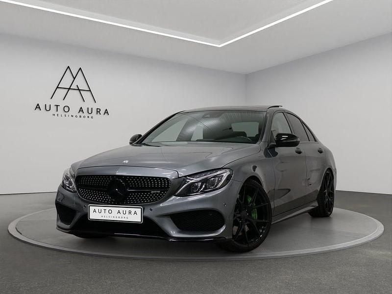 Begagnad Mercedes C450 AMG AMG 367 HK (269 kW) 2017 Grå Sedan