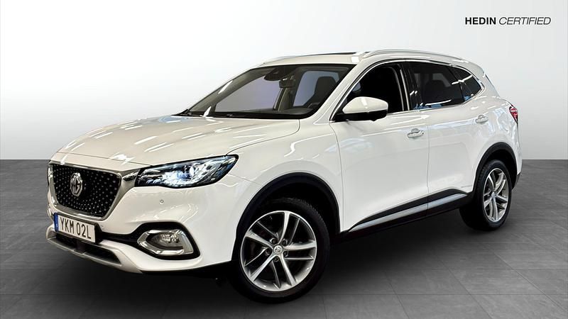 Vit Begagnad 2021 MG EHS Luxury SUV | 219 900 kr (Marknadspris) - Bild 1/4