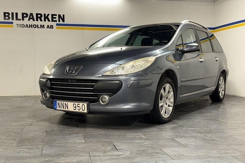 Mörkgrå Begagnad 2007 Peugeot 307 Kombi | 29 900 kr (Marknadspris) - Bild 1/4