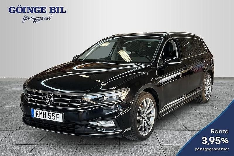 Begagnad VW Passat R-line 203 HK (149 kW) 2021 Svart Kombi