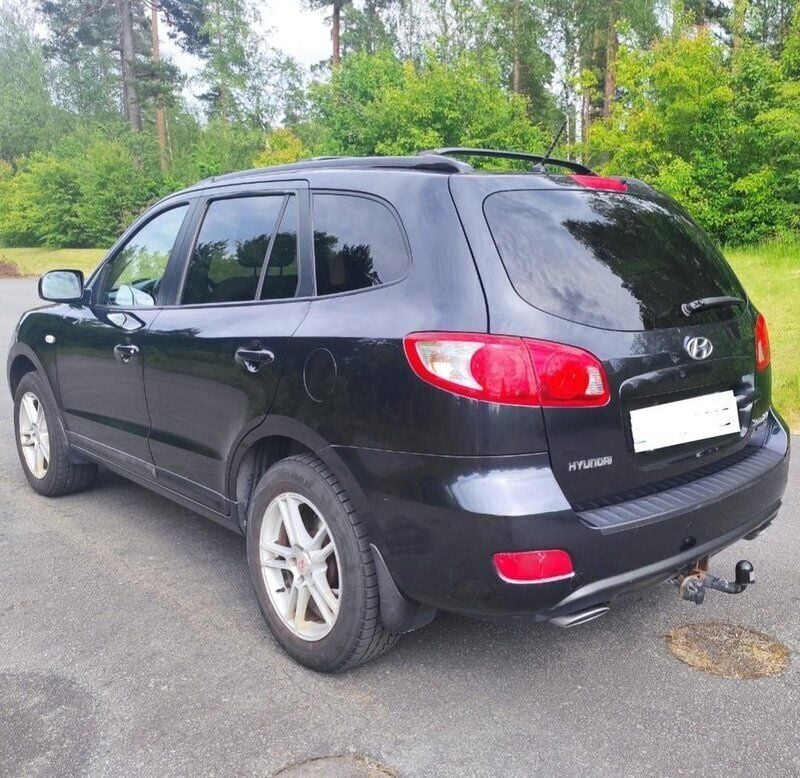 Svart Begagnad 2008 Hyundai Santa Fe SUV | 55 000 kr (Marknadspris) - Bild 1/4