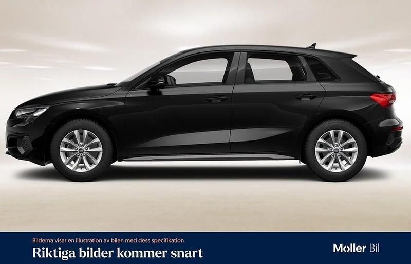 Begagnad Audi A3 Proline 150 HK (110 kW) 2023 Brilliantsvart Sedan