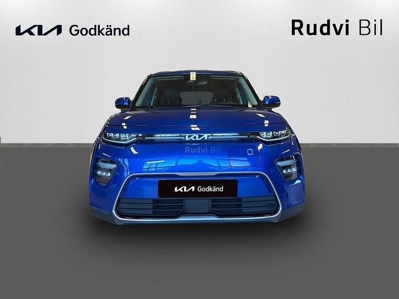 Begagnad Kia Soul EV Advance 150 kW (204 HK) 2022 Blå SUV