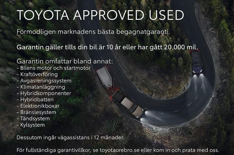 Vit Begagnad 2022 Toyota Corolla Active Kombi | 245 900 kr (Marknadspris) - Bild 1/1