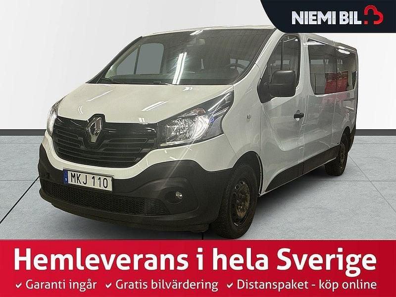 Vit Begagnad 2019 Renault Trafic Minibuss | 219 900 kr (Marknadspris) - Bild 1/3