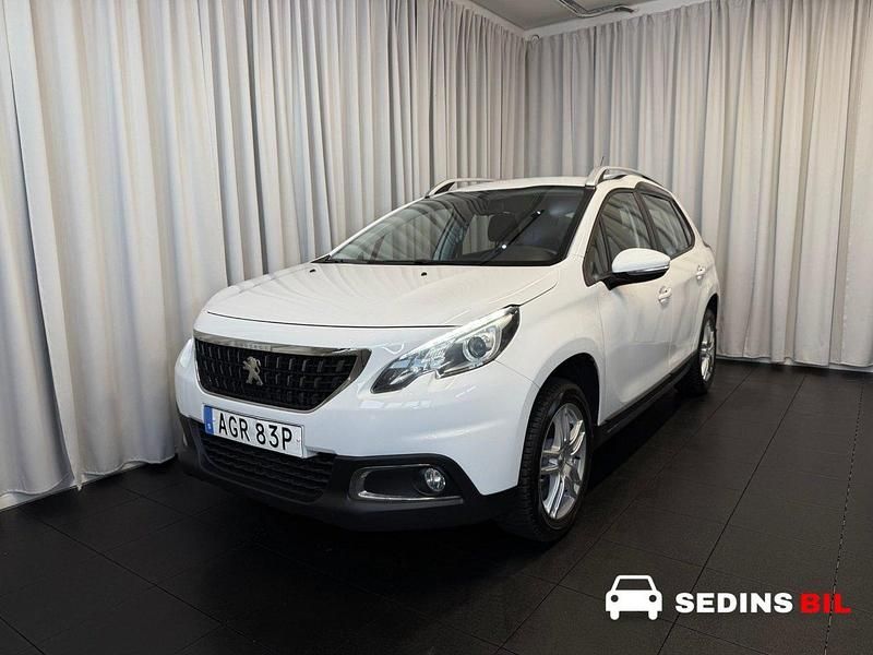Vit Begagnad 2019 Peugeot 2008 SUV | 104 900 kr (Bra pris) - Bild 1/3