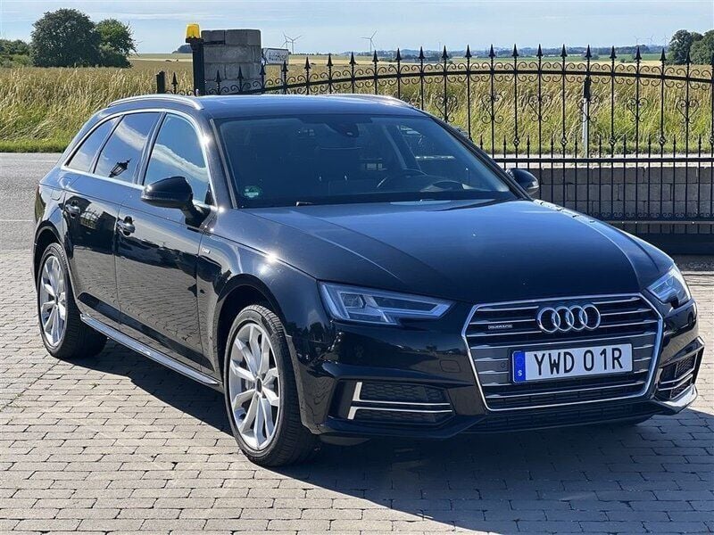 Svart Begagnad 2016 Audi A4 Business Kombi | 209 000 kr (Bra pris) - Bild 1/4