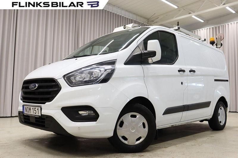 Vit Begagnad 2018 Ford Transit Custom Van | 119 900 kr (Marknadspris) - Bild 1/4
