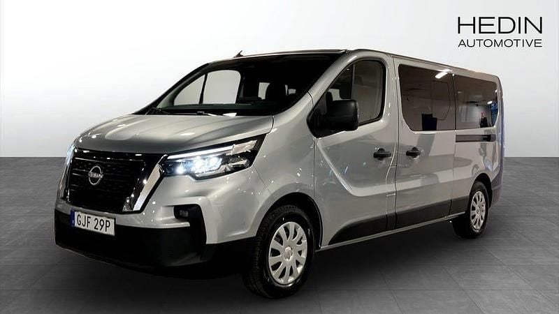 Vit Ny 2025 Nissan Primastar Minibuss | 442 959 kr - Bild 1/4