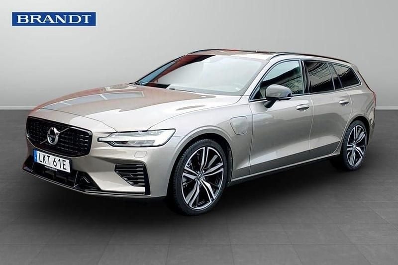 Grå Begagnad 2022 Volvo V60 R-Design Kombi | 449 900 kr (Dyr) - Bild 1/4