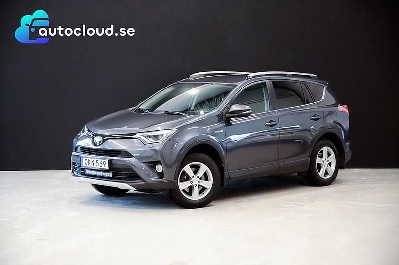 Begagnad Toyota RAV4 Hybrid Active 197 HK (144 kW) 2016 Grå SUV