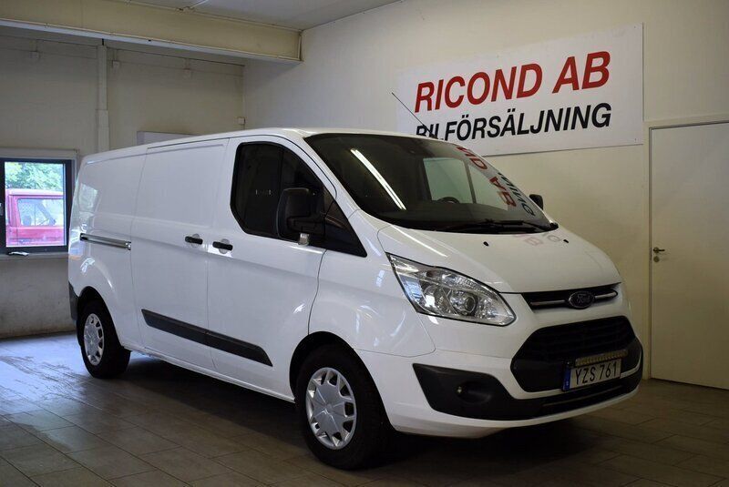 Vit Begagnad 2017 Ford Transit Custom Van | 119 900 kr (Dyr) - Bild 1/4