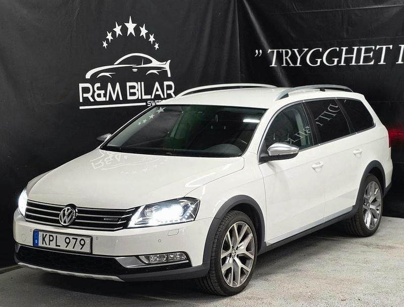 Vit Begagnad 2014 VW Passat Kombi | 144 800 kr (Bra pris) - Bild 1/4