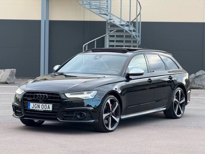 Svart Begagnad 2018 Audi A6 Competition Kombi | 399 400 kr - Bild 1/4