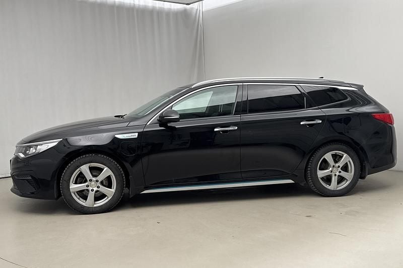 Begagnad Kia Optima Advance 205 HK (150 kW) 2019 Svart Kombi