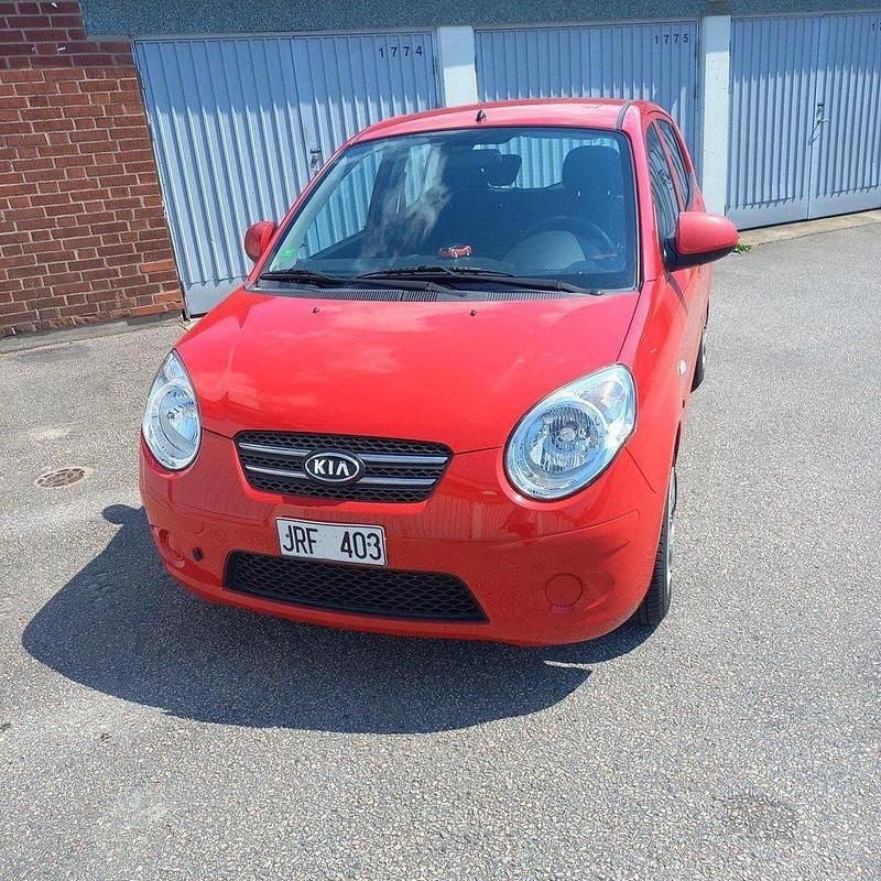 Röd Begagnad 2009 Kia Picanto 4 Halvkombi | 52 000 kr (Lite dyr) - Bild 1/4