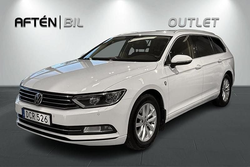 Vit Begagnad 2018 VW Passat Kombi | 172 900 kr (Bra pris) - Bild 1/3
