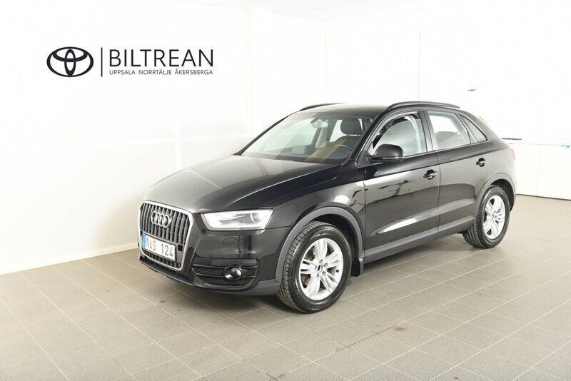 Svart Begagnad 2012 Audi Q3 Proline SUV | 138 900 kr (Marknadspris) - Bild 1/4