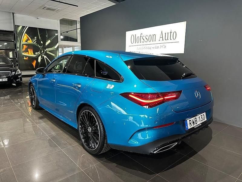 Begagnad Mercedes CLA200 Shooting Brake AMG 163 HK (119 kW) 2024 Blå Kombi