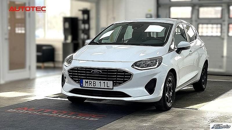 Begagnad Ford Fiesta 95 HK (69 kW) 2022 Vit Halvkombi